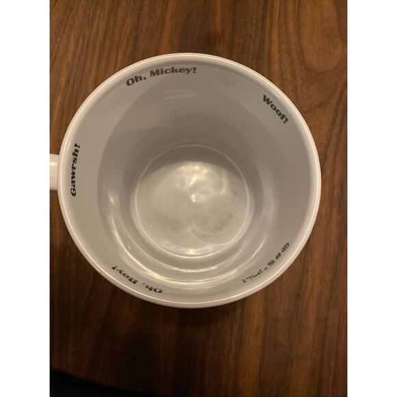 Disney Mickey Mouse, Minnie, Goofy, & Pluto Character Jumbo Ceramic Mug - Picture 5 of 9